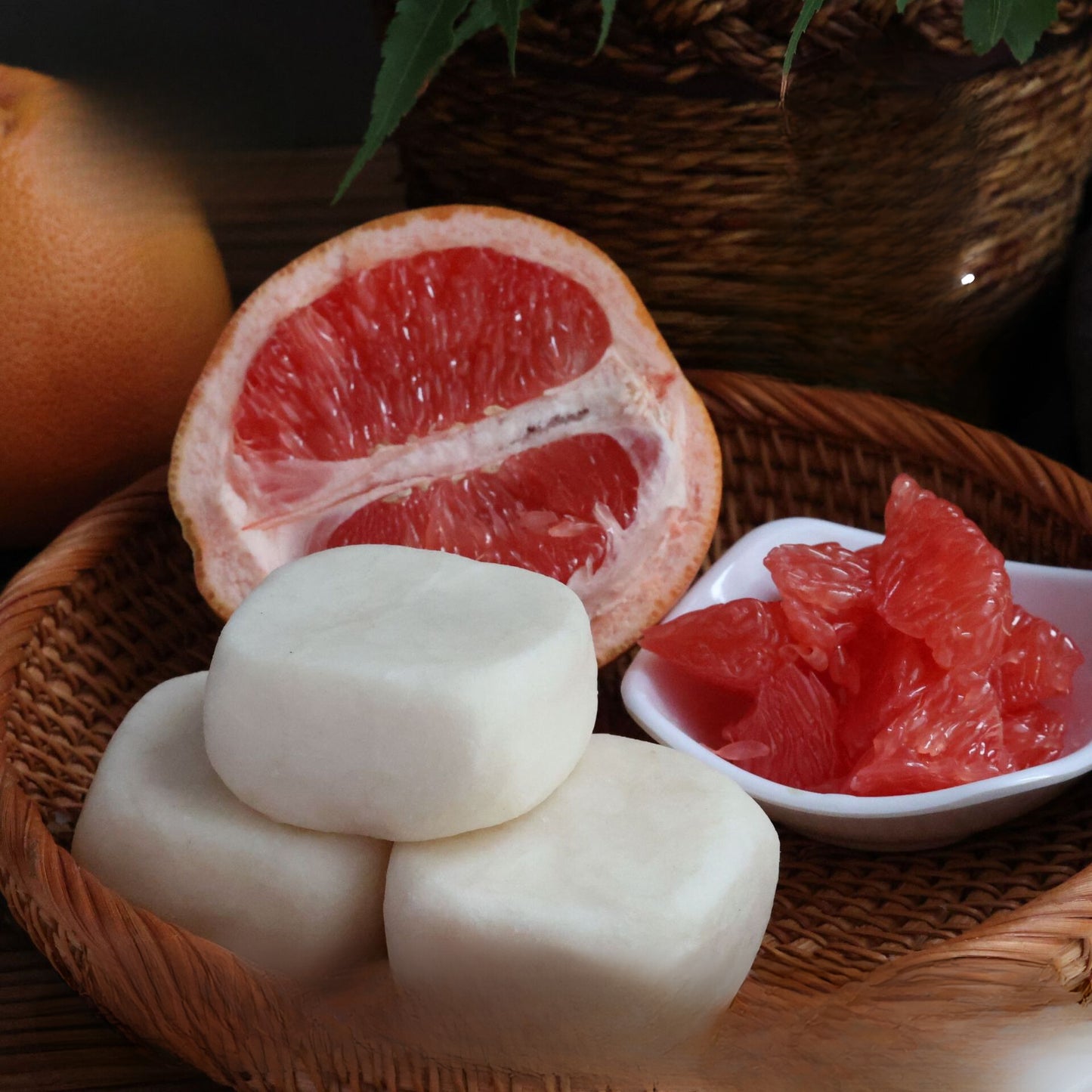 Herbal Moisturizing Honey Grapefruit Grinding Soap Cold Process Handmade Soap