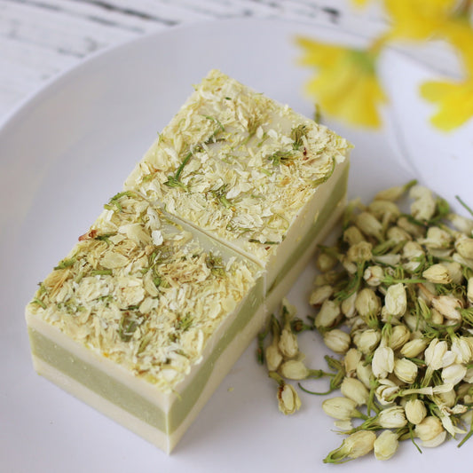 Herbal Jasmine Cold Process Handmade Soap