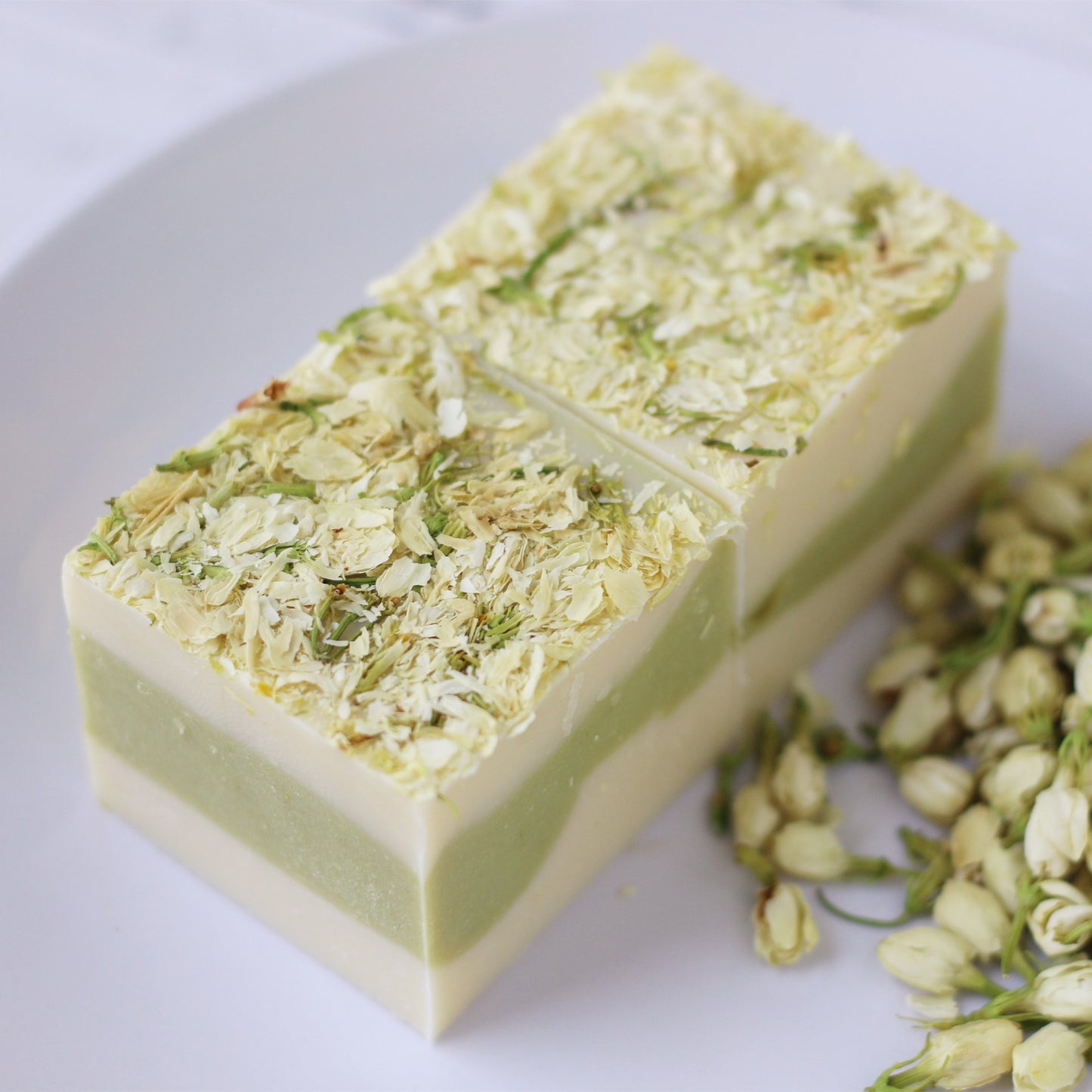 Herbal Jasmine Cold Process Handmade Soap