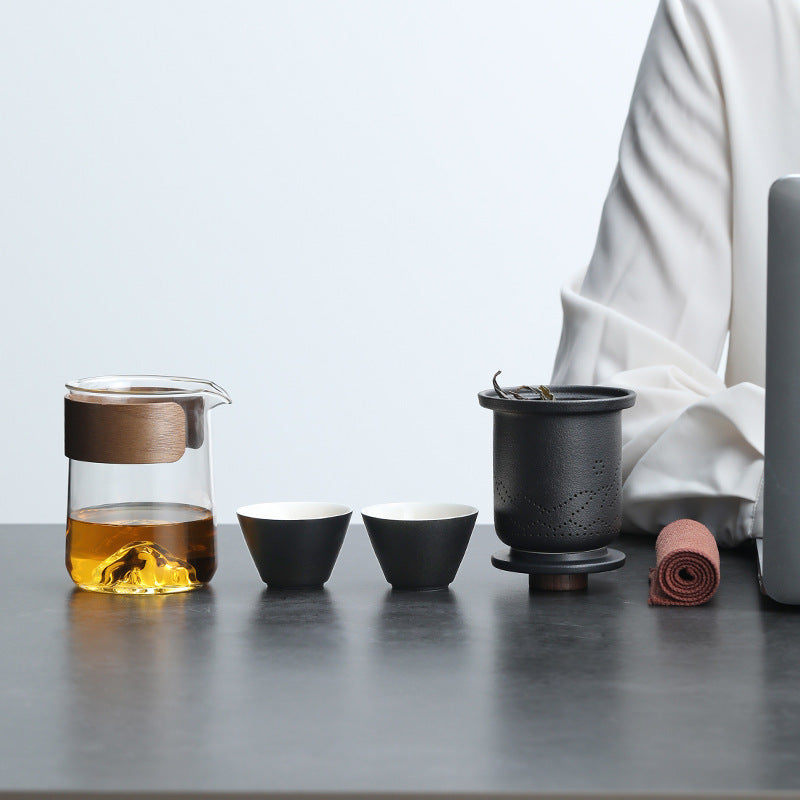 Glass Mountain Personal Kung Fu Tea Cup Set / Beginner Set