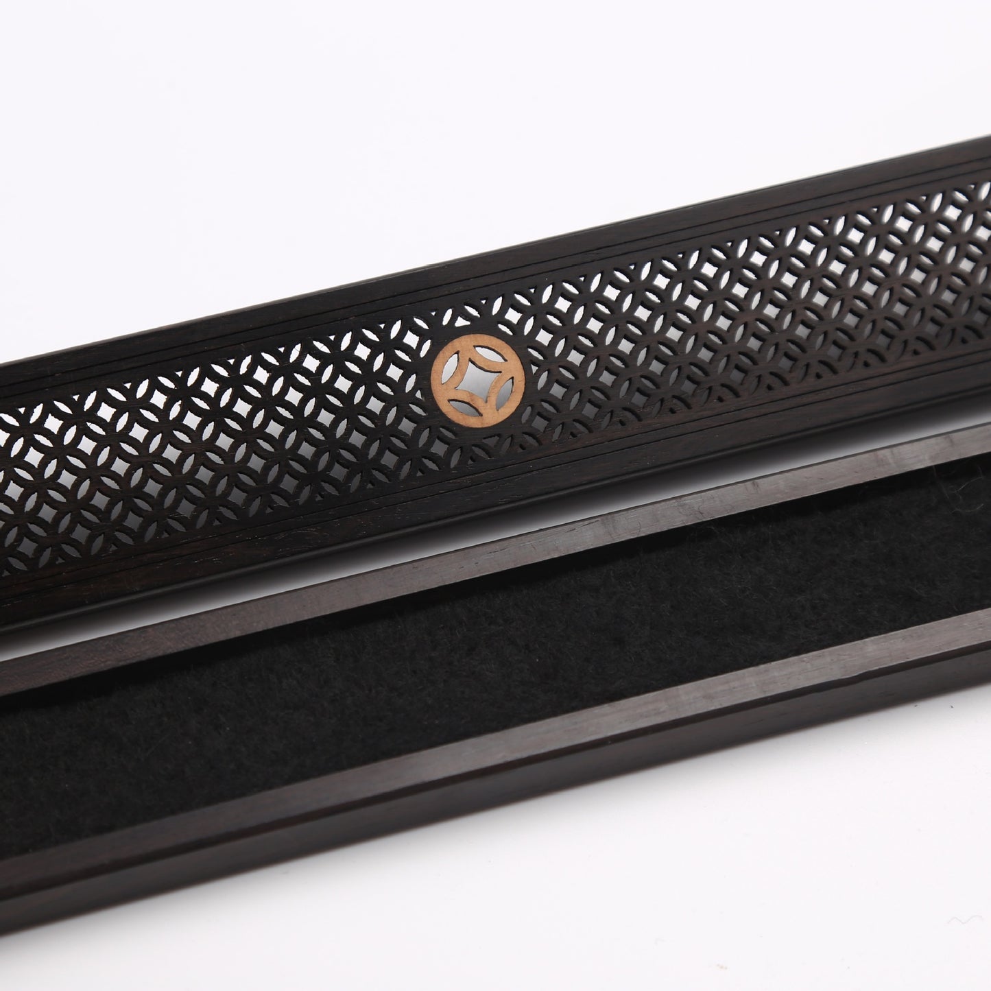 Black Sandalwood Incense Box Incense Tray/ Holder