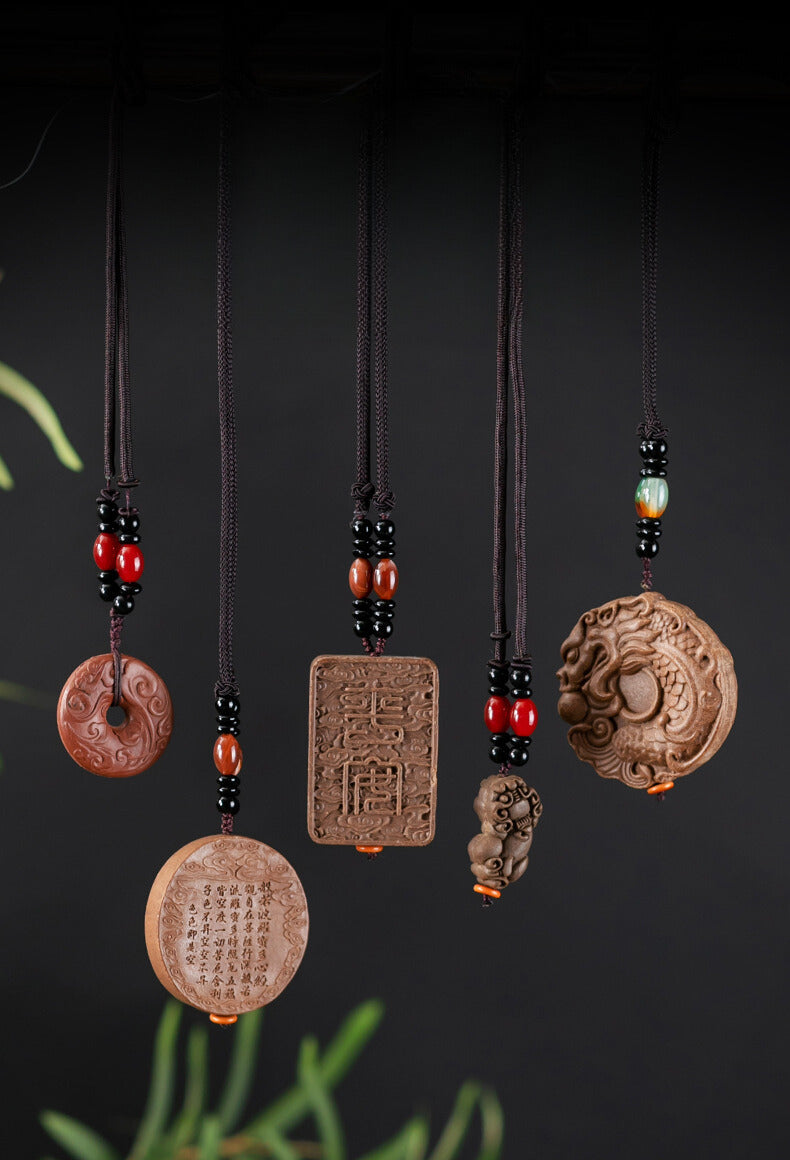 Natural Plant Handmade Seal Script Chinese Character Incense